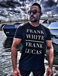 FRANK WHITE FRANK LUCAS T-SHIRT - BLACK