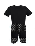 KGJ DRIP SHORTS SET - WHITE