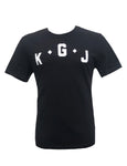 K.G.J T-SHIRT - BLACK & WHITE