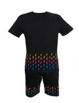 KGJ DRIP SHORTS SET - MULTI