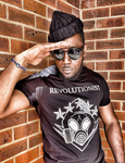 REVOLUTIONIST T-SHIRT - BLACK & WHITE